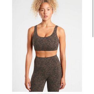Athleta Exhale Jacquard Bra sports gym‎ workout run